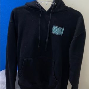 UNTAMED BLACK HOODIE